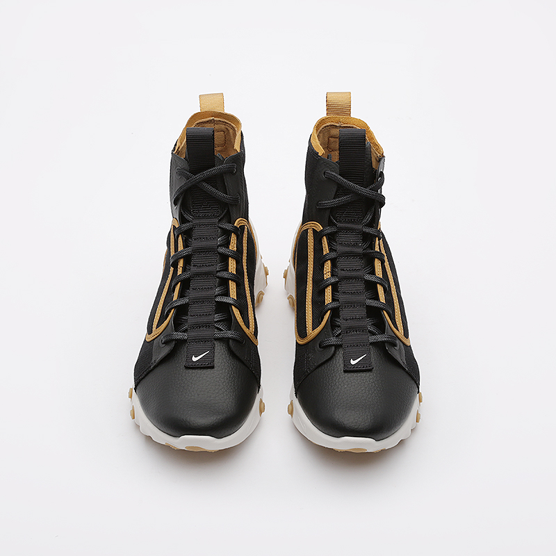 мужские черные кроссовки Nike React Ianga AV5555-001 - цена, описание, фото 3